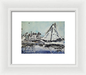 St Michaels Storm - Framed Print