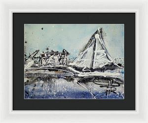 St Michaels Storm - Framed Print