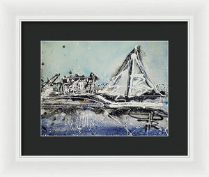 St Michaels Storm - Framed Print