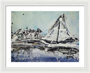 St Michaels Storm - Framed Print