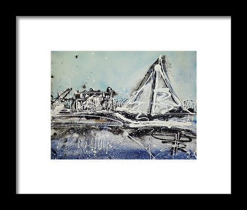 St Michaels Storm - Framed Print