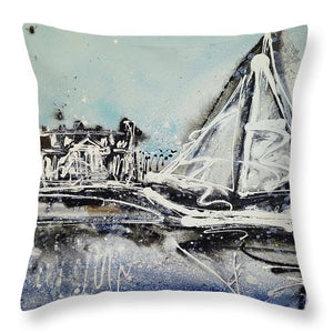 St Michaels Storm - Throw Pillow