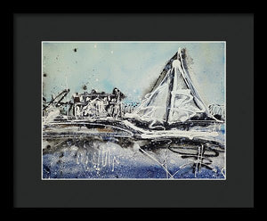 St Michaels Storm - Framed Print