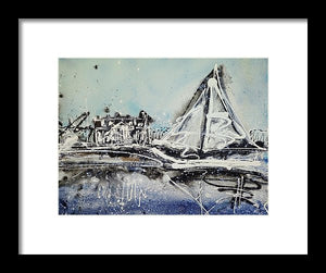 St Michaels Storm - Framed Print