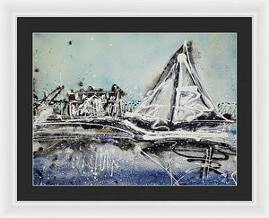 St Michaels Storm - Framed Print