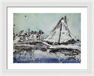 St Michaels Storm - Framed Print