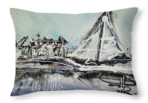 St Michaels Storm - Throw Pillow