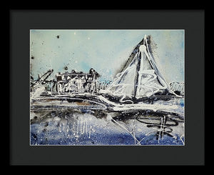 St Michaels Storm - Framed Print