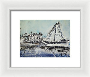 St Michaels Storm - Framed Print