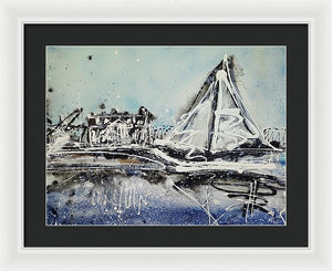 St Michaels Storm - Framed Print