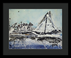 St Michaels Storm - Framed Print