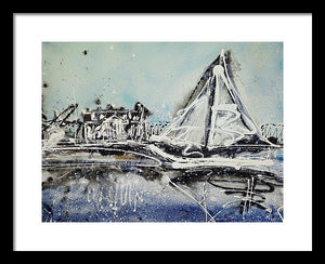 St Michaels Storm - Framed Print