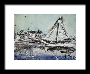 St Michaels Storm - Framed Print