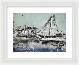 St Michaels Storm - Framed Print