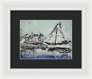 St Michaels Storm - Framed Print