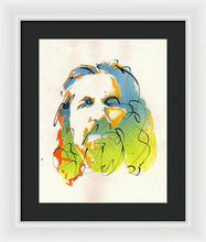 Load image into Gallery viewer, Portrait of The Dude - Framed Print by Ryan Hopkins - The Big Lebowski