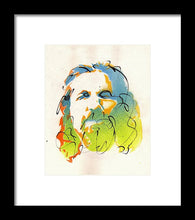 Load image into Gallery viewer, Portrait of The Dude - Framed Print by Ryan Hopkins - The Big Lebowski