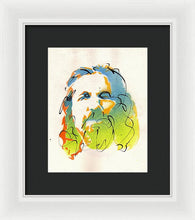 Load image into Gallery viewer, Portrait of The Dude - Framed Print by Ryan Hopkins - The Big Lebowski