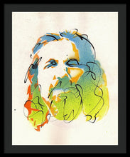 Load image into Gallery viewer, Portrait of The Dude - Framed Print by Ryan Hopkins - The Big Lebowski