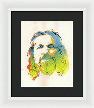 Load image into Gallery viewer, Portrait of The Dude - Framed Print by Ryan Hopkins - The Big Lebowski