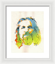 Load image into Gallery viewer, Portrait of The Dude - Framed Print by Ryan Hopkins - The Big Lebowski