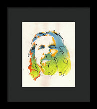 Load image into Gallery viewer, Portrait of The Dude - Framed Print by Ryan Hopkins - The Big Lebowski