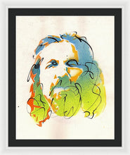 Load image into Gallery viewer, Portrait of The Dude - Framed Print by Ryan Hopkins - The Big Lebowski