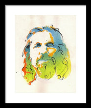 Load image into Gallery viewer, Portrait of The Dude - Framed Print by Ryan Hopkins - The Big Lebowski