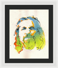 Load image into Gallery viewer, Portrait of The Dude - Framed Print by Ryan Hopkins - The Big Lebowski