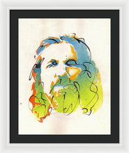 Load image into Gallery viewer, Portrait of The Dude - Framed Print by Ryan Hopkins - The Big Lebowski